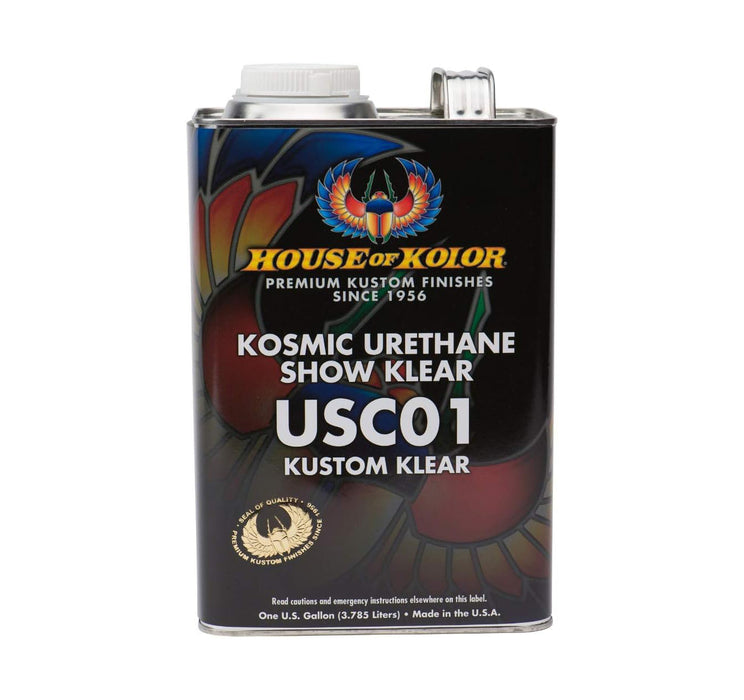 HOUSE OF KOLOR® USC01.G17 Kosmic Urethane Show Klear, 1 gal, 3:1:1 Mixing