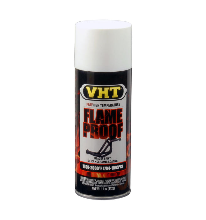 VHT® FlameProof™ SP101 Very High Temperature Spray Paint, 11 oz Aerosol Can, Flat White