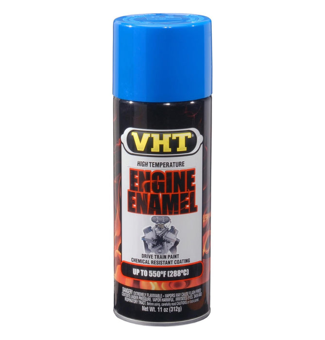 VHT® SP134 High Temperature Engine Enamel Spray Paint, 11 oz Aerosol Can, Gloss Ford Light Blue