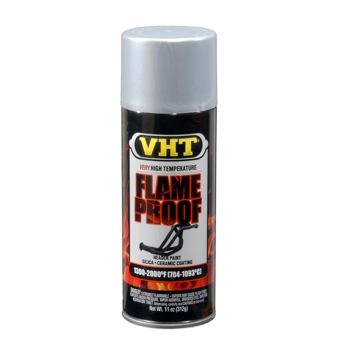 VHT® FlameProof™ SP106 Very High Temperature Spray Paint, 11 oz Aerosol Can, Flat Silver