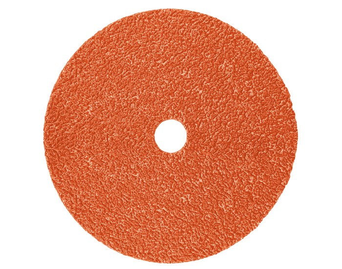 Cubitron™ II 27654 987C Series Closed Coat Grinding Disc, 5 in Dia, 60+ Grit, Orange, 7/8 in Center Hole