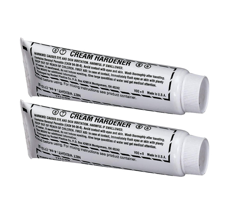 EVERCOAT® 100359 Quick Hardening Cream Hardener, 4 oz Tube, Blue, Paste pack of 2