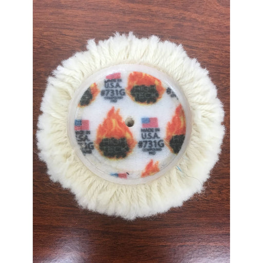 High Teck Products (2) 3" WOOL CUT PAD