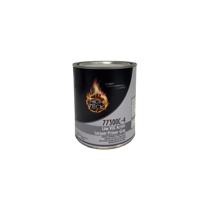 High Teck Products High Teck 77300C-4 Low VOC High Solids Acrylic Lacquer Primer-Gray-QT