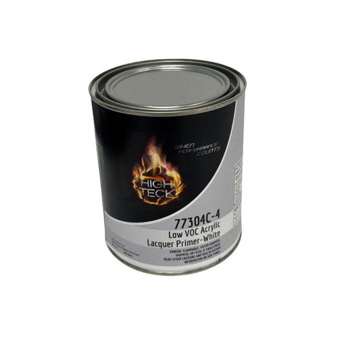 High Teck Products High Teck 77304C-4 Low VOC High Solids Acrylic Lacquer Primer-white-QT