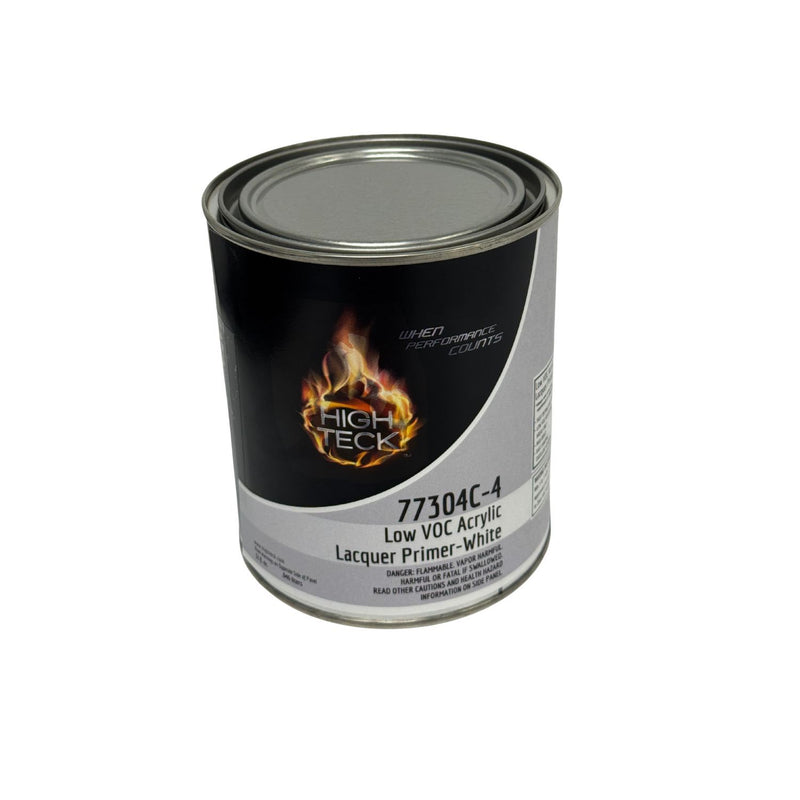 High Teck 77304C-4 Low VOC High Solids Acrylic Lacquer Primer-white-QT
