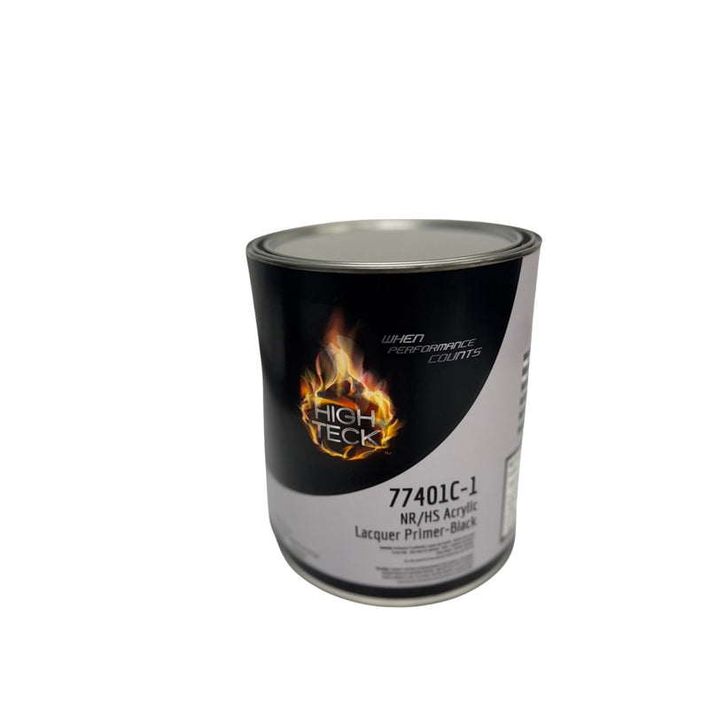 High Teck Products High Teck 77401C-1 NR/SCAQMD High Solids Acrylic Lacquer Primer-Black-GL
