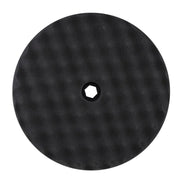 Buff and Shine and SHINE 820SP Double Sided Snap Pad, 8 in Dia, Foam Pad, Black