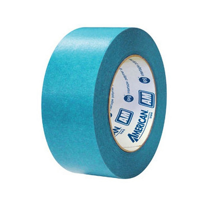 American® AquaMask™ AM2455 Medium Grade Masking Tape, 54.8 m x 24 mm, 6.6 mil THK, Aqua Blue/Green