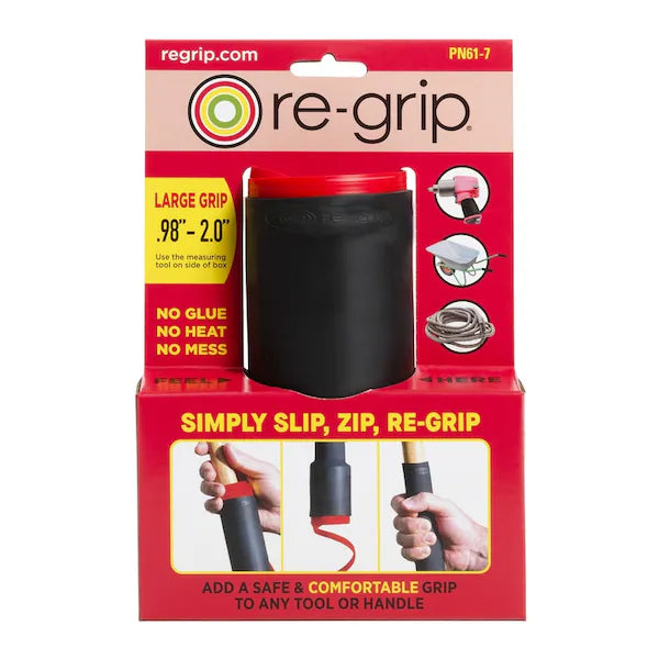 PREVAL® PN61-7BL-001 Handle Grip, Large, Rubber, Red