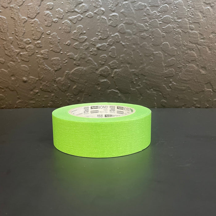 HB Green Masking Tape Automotive Waterproof 1 1/2", 6 rolls EA