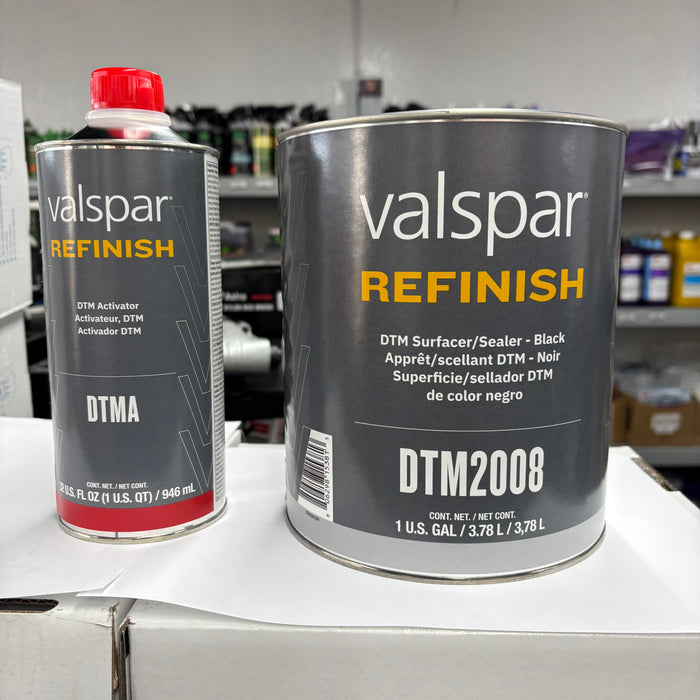 Valspar DTM Direct to Metal 2K Primer Kit with Activator