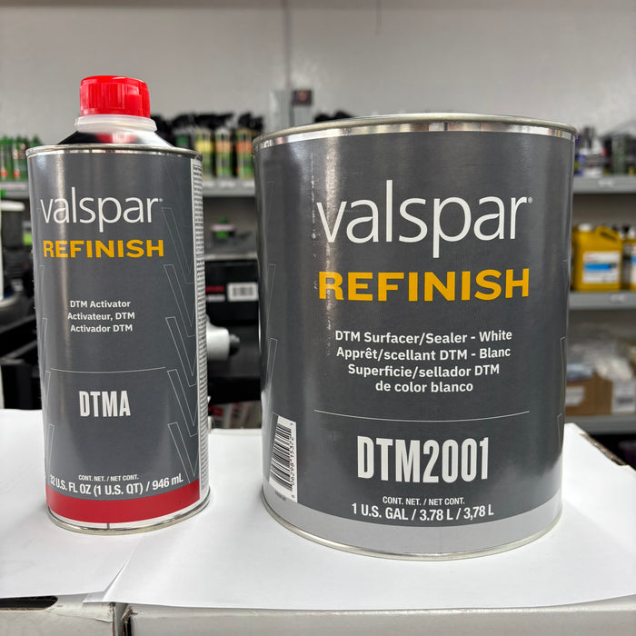 Valspar DTM Direct to Metal 2K Primer Kit with Activator