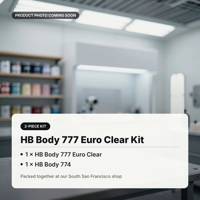 HB Body 777 Euro Clear Kit with HB 774: product photo coming soon