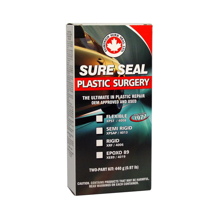 DOMINION SURE SEAL 4006 Plastic Surgery Series 2-Component Rigid Epoxy Adhesive Filler, 15.5 oz, Liquid