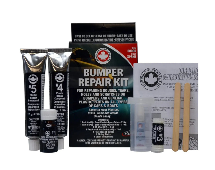 DOMINION SURE SEAL 50005 Bumper Repair Kit, 0.36 Kg, Liquid