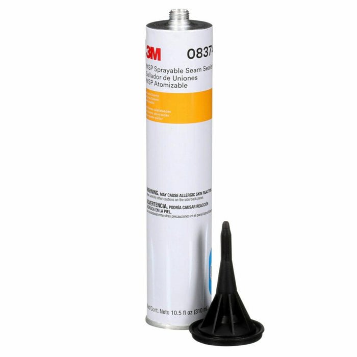 3M™ 08374 Sprayable Seam Sealer, 10.5 fl-oz Cartridge, Paste, Gray, 1.4 to 1.6, 5 to 10 min Application