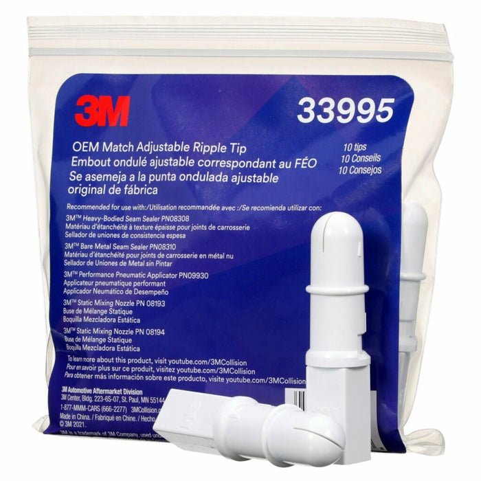 3M™ 33995 Adjustable Ripple Tip, For Use With 3M Static Mixing Nozzle