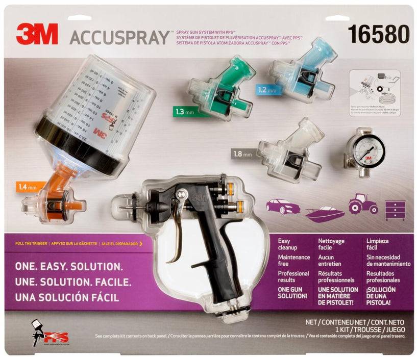 Accuspray™ 16580 HVLP Spray Gun System, HVLP