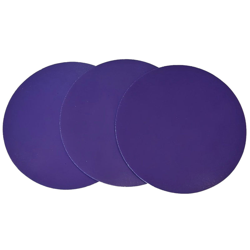 3" No-Hole Grip Purple Ceramic Film Sanding Discs 150g, 50 per box - DAG3150P