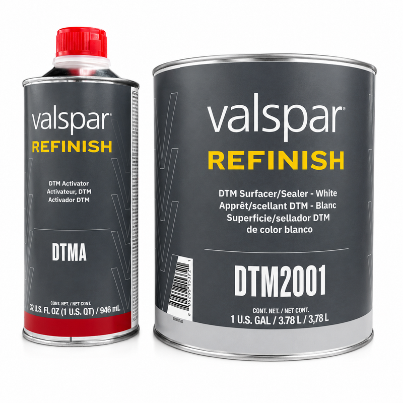 Valspar DTM Direct to Metal 2K Primer Kit with Activator