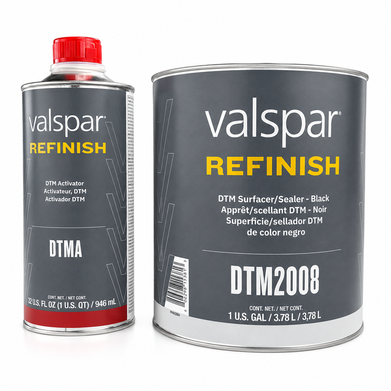 Valspar DTM Direct to Metal 2K Primer Kit with Activator