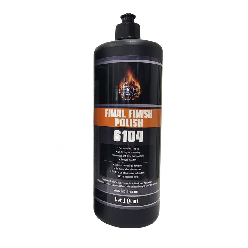 6104 Final Finish Polish Quart - Swirl-Free High Gloss for Dark Paints