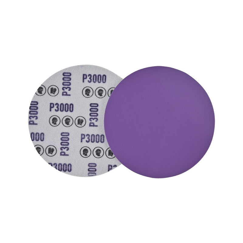 SCG63000T 6" 3000G Smooth Cut Foam Sanding Disc, 10 per box