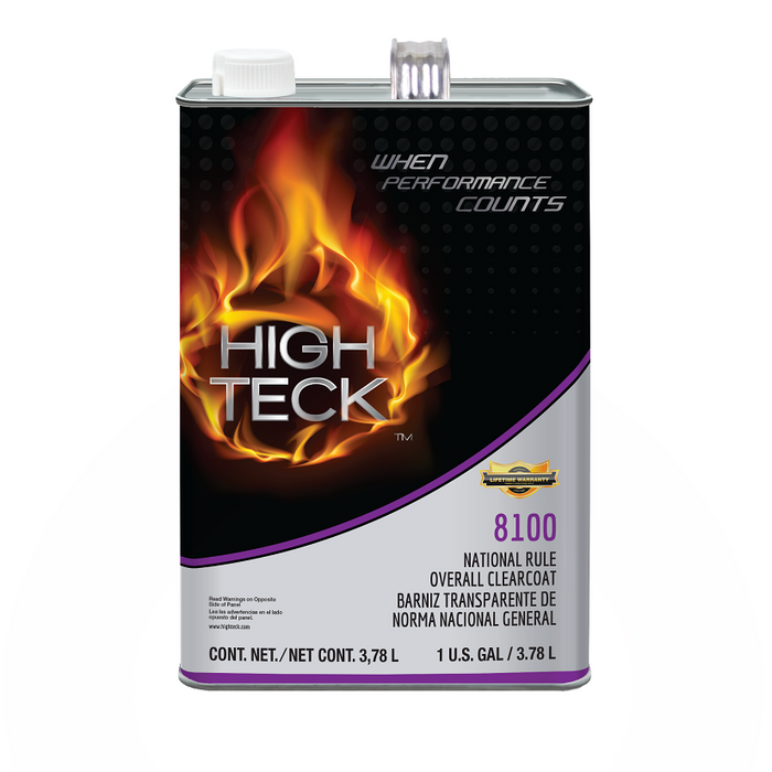 High Teck 8100-1 4:1 NR Universal Clearcoat - Professional Grade Clearcoat