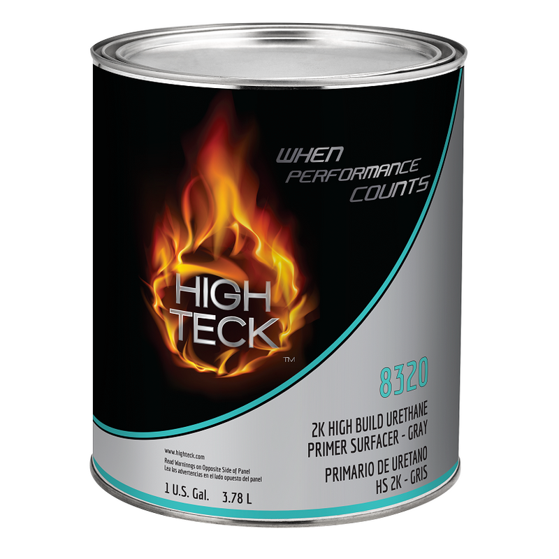 High Teck Products High Teck 8320-1 2K High Build Urethane Primer - Gray