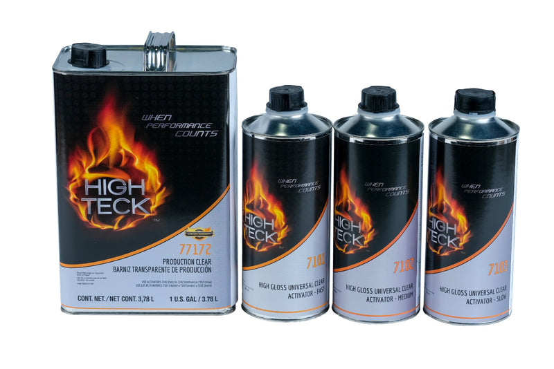 High Teck Products High Teck 7102-4 Medium Activator, 1 qt, Liquid, Use With: 7100 High Gloss Univer — view 5