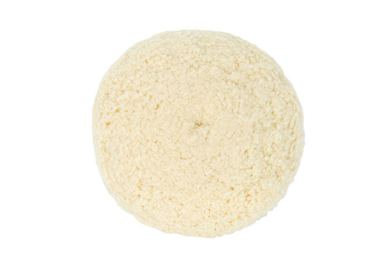 High Teck Products High Teck 775 Buffing Pad, 7.5 in Dia x 1.5 in in THK, 100% Wool, Hook and Loop — view 4