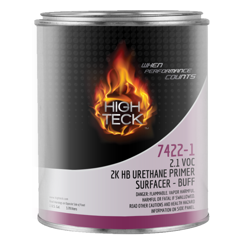 High Teck Products High Teck 7422-1 2K HIGH BUILD & SEALER BUFF URETHANE PRIMER
