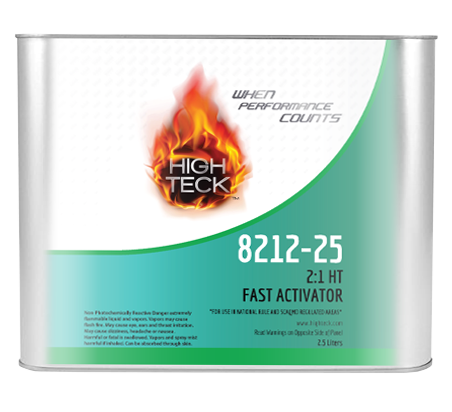 (2.5L) High Teck EURO CLEAR - 2:1 MIX RATIO - NR&SCAQMD - FAST ACT.