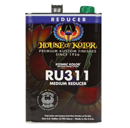 House of Kolor OF KOLOR RU311.G00 Standard RU National Rule Urethane Reducer, 1 gal, Low VOC VOC, Me — view 2