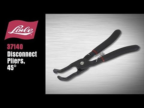 LISLE SPECIALTY TOOLS Disconnect Pliers, 45 Degre — view 2