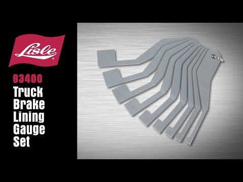 LISLE SPECIALTY TOOLS Truck Brake Lining Gauge Set — view 2