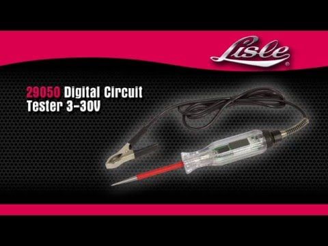 LISLE SPECIALTY TOOLS 3-30V Digital Teste — view 2