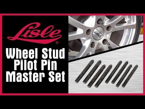 LISLE SPECIALTY TOOLS Wheel Stud Pilot Pin Set, 8Pc — view 2