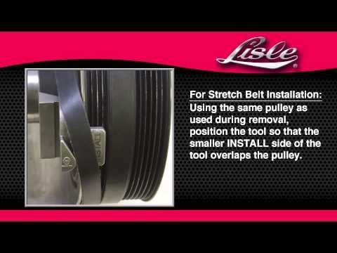 LISLE SPECIALTY TOOLS Stretch Belt Remover/Installer — view 2