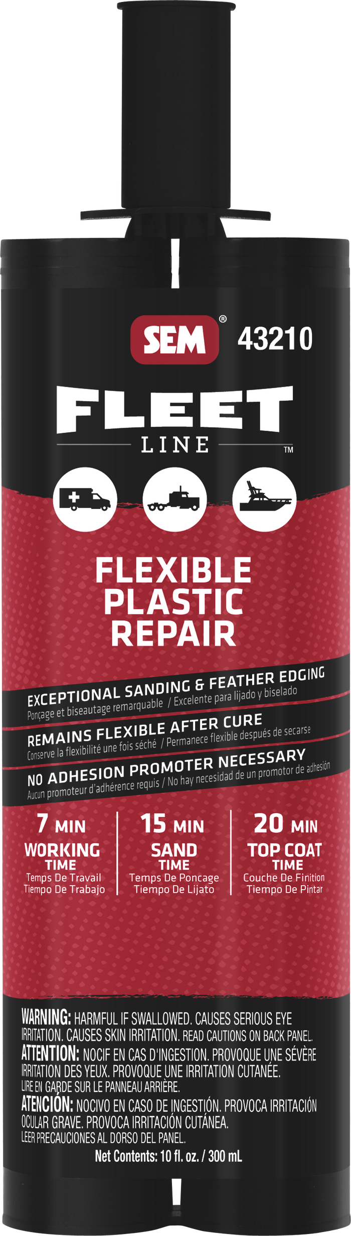 SEM Flexible Plastic Rep — 7, Gray