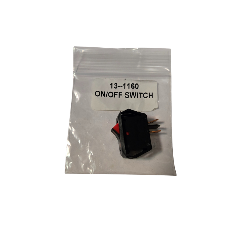 13-1160 On/Off Switch, Use With: TLS-1750-C Tub Light