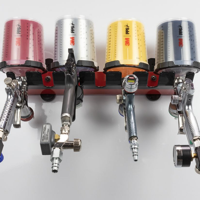 MAGNETIC MULTIPLE SPRAY GUN HOLDER
