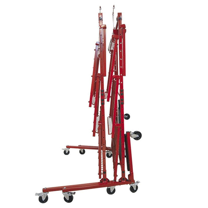 Innovative Tools SSPC-B Parts Cart B Mobile Storage Rack, 41 to 51 in L x 31 in W x 73 in H, Powder- — view 2