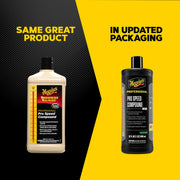 Meguiar's Mirror Glaze M10032 Pro Speed Compound, 32 oz, Clear, Liquid, Compound — view 3
