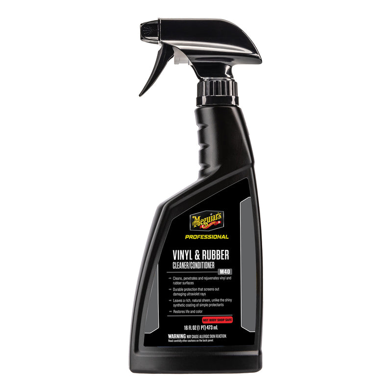 Meguiar's Mirror Glaze M4016 Professional Cleaner and Conditioner, 16 oz Bottle, Milky White, Liquid — view 5