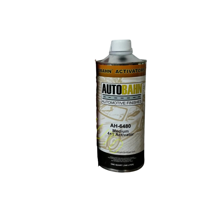 CPS Coating AUTOBAHN AH6480-4 Medium Activator, 1 qt, Clear, Liquid, Use With: AC9044 Glamour Clearcoats