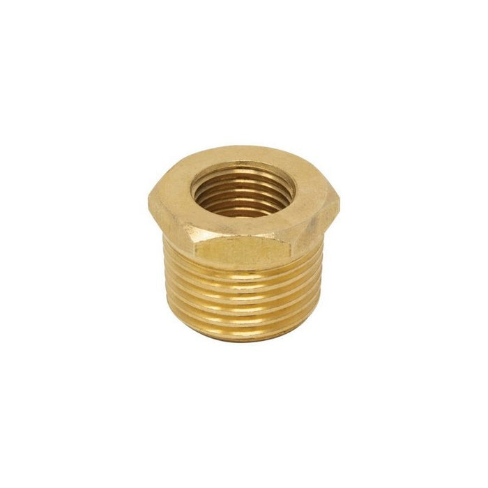 AES Industries Industries 110-8 Pipe Bushing, 1/2 x 1/4 in, MNPT, Brass