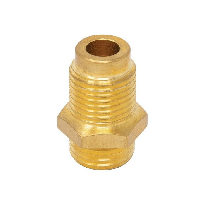 AES Industries Industries 122-53 Spray Gun Cup Adapter, M16 x 1.5 Male Thread, Brass