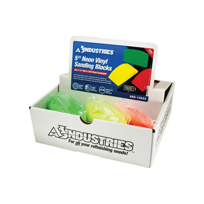 AES Industries Industries 12923 Sanding Block Display, 2-5/8 in W x 5 in L — view 3